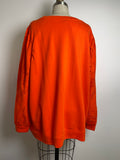 New Talbots Orange Sweatshirt, 3X
