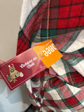 New Gymboree Adult Womens Red Plaid Dress, S