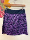 Adidas Blue/Purple Skort Skirt, XS Long