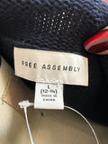 New Free Assembly Blue Lobster Sweater, L