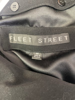 Fleet Street Black Trench Coat, 6 Petite