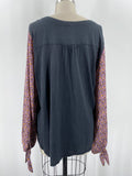 Anthropologie Black Top, XL