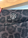 Move Theology Animal Print Leggings, L