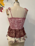 Mi Ami Smocked Top, L