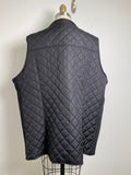 Kim Rogers Black Quilted Vest, 3X