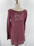Eloise Waffle Knit Tunic Top, S