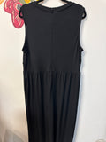 Cider Black 29" Inseam Jumpsuit, 3XL