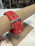 Gucci Sync Quartz Red Dial Red Rubber Strap Unisex Watch with working battery ￼