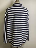 Talbots Navy/White Pullover, XL