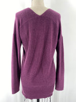 White House Black Market Purple Sweater, M