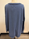 Simply Southern Blue Top, XXL