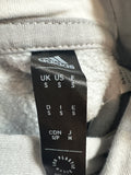 Adidas Gray Hoodie Sweatshirt, S