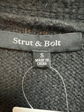 Strut & Bolt Black Sweater, S
