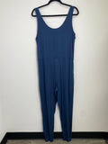Commando Blue 28" Inseam Butter Tank Lounge Jumpsuit, M (retail $228)