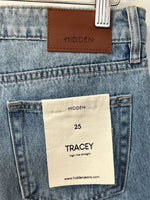 Hidden Split Cuff Jeans, 25 (0)