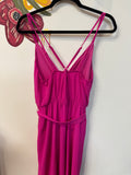 New Evolutionary Pink 27" Inseam Jumpsuit, XL