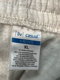Liv Casual Gray UofL Pants, XL (mens)
