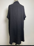 Bsubseach Black Swim Coverup, XXL