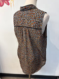 41 Hawthorn Animal Print Top, L