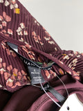 New 41 Hawthorn Burgundy Top, S Petite