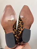New Franco Sarto Vianca Animal Print Boots, 7