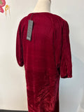 New Vanya Burgundy Dress, L