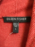 Eileen Fisher Red Sweater, L