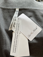 New Leo & Nicole Gray Cardigan, 1X