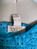 Logo Lavish Eyelet Top, XL