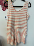 New Old Navy Pink Stripe Romper, XS