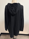 Michael Kors Black Hoodie Top, 2X