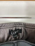 Loft Faux Leather Leggings, M