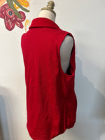 Rafaella Red Vest, XL