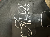 Alex Evenings Black/Copper Dress, 16
