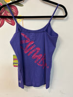 New Zumba Amethyst Athletic Tank, L