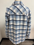 Sage Collective Plaid Jacket, L