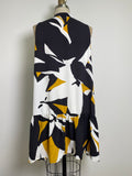 Nine West Black/Yellow Dress, OX (XL)