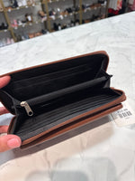 Nautica Brown Wallet, 7.5"x4"
