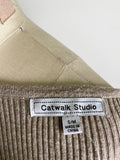 Catwalk Studio Brown Sweater, S/M
