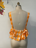 New Anthropologie Orange Top, S (retail $58)