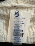 Lou & Grey Cream Hooded Sweater, XL