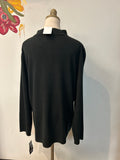 New Martha B. Black Sweater, 2X