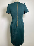 New Calvin Klein Metallic Green Dress, 8