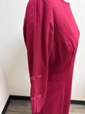 New Talbots Burgundy Dress, 8