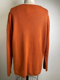 New Staccato Stitch Fix Orange Eyrwin Tunic Sweater, L