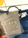 New Le Lis Denim Skort Skirt, M