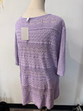 Dokotoo Purple Sweater, 2XL