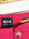 Maeve Pink The Colette 25" Inseam Cropped Pants, 29 (8)