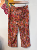 Alyson Parker Floral 24" Inseam Jeans, 10