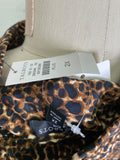New Talbots Animal Print Top, 2X